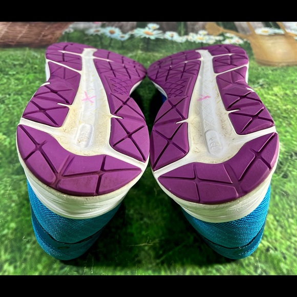 ASICS Gel Contend 4 Size 11 Womens Running Athletic Shoes Blue T765N - Picture 11 of 12